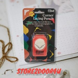 Corner Lacing Paper Punch McGill CRAFTIVITY!! NEW !!